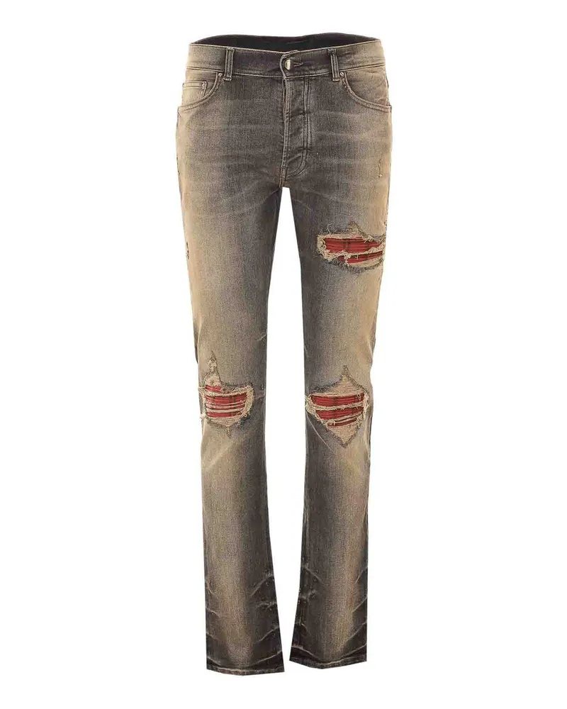 Amiri Skinny Jeans - Schwarz Schwarz