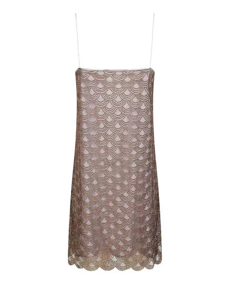 ROTATE Birger Christensen Kurzes Kleid - Grau Grau