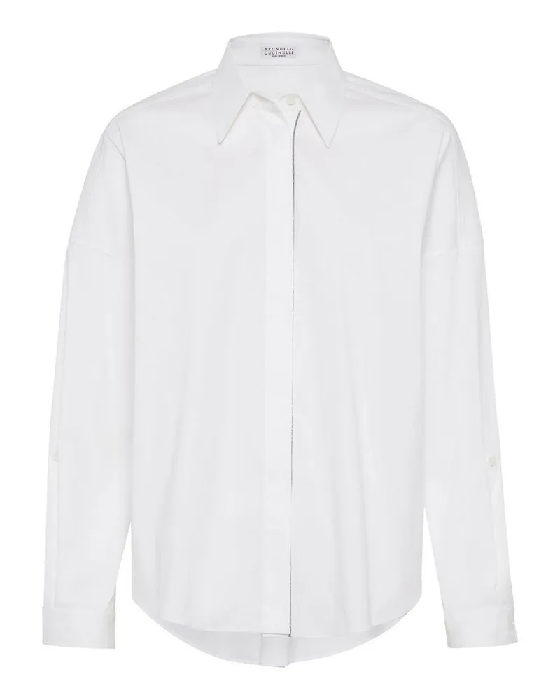 Brunello Cucinelli Hemd - Weiß Weiß