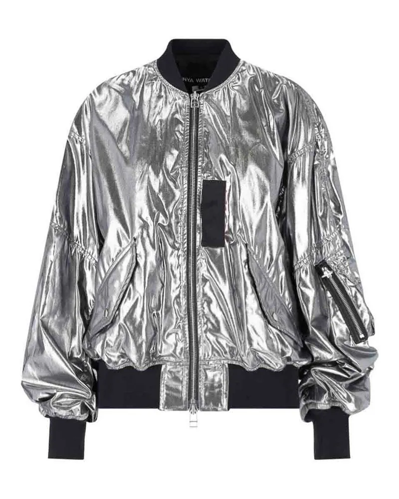 Junya Watanabe Bomberjacke - Silber Silber