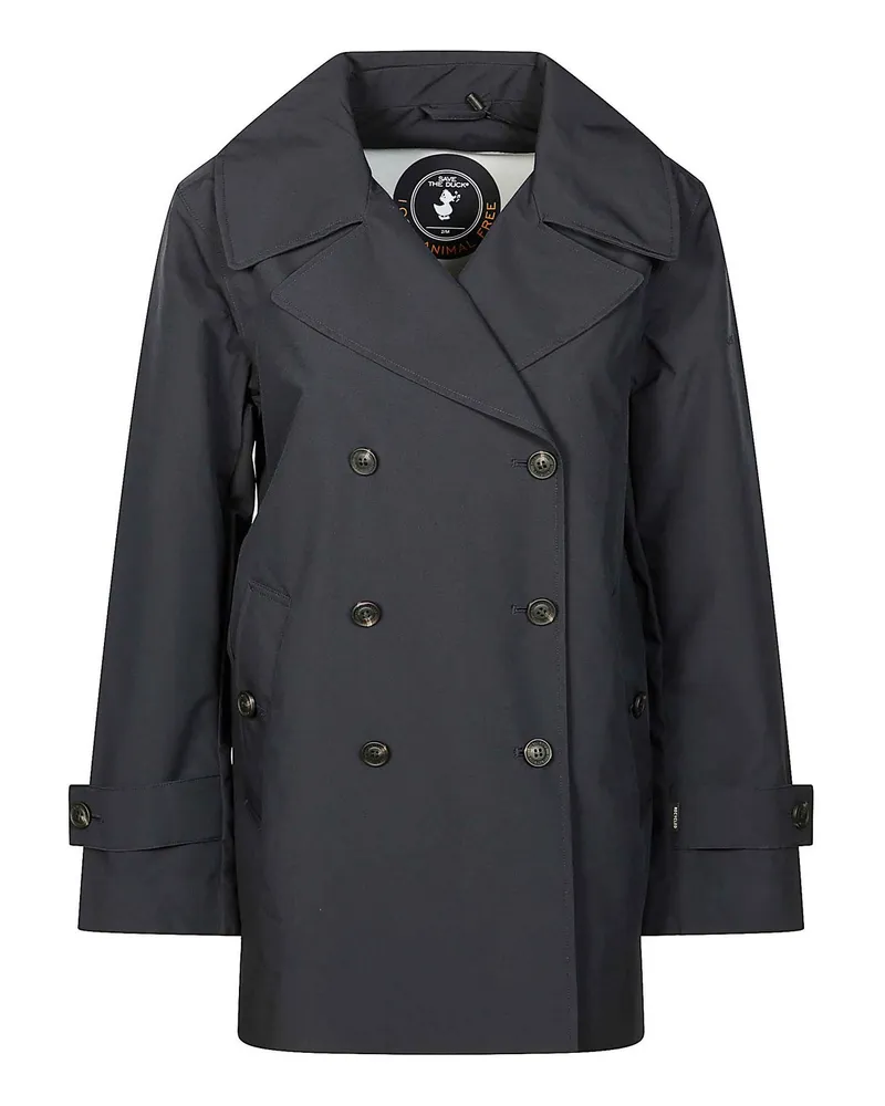 Save The Duck Trenchcoat - Blau Blau