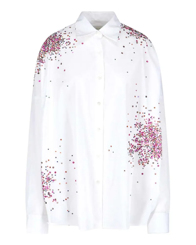 Dries van Noten Hemd - Weiß Weiß