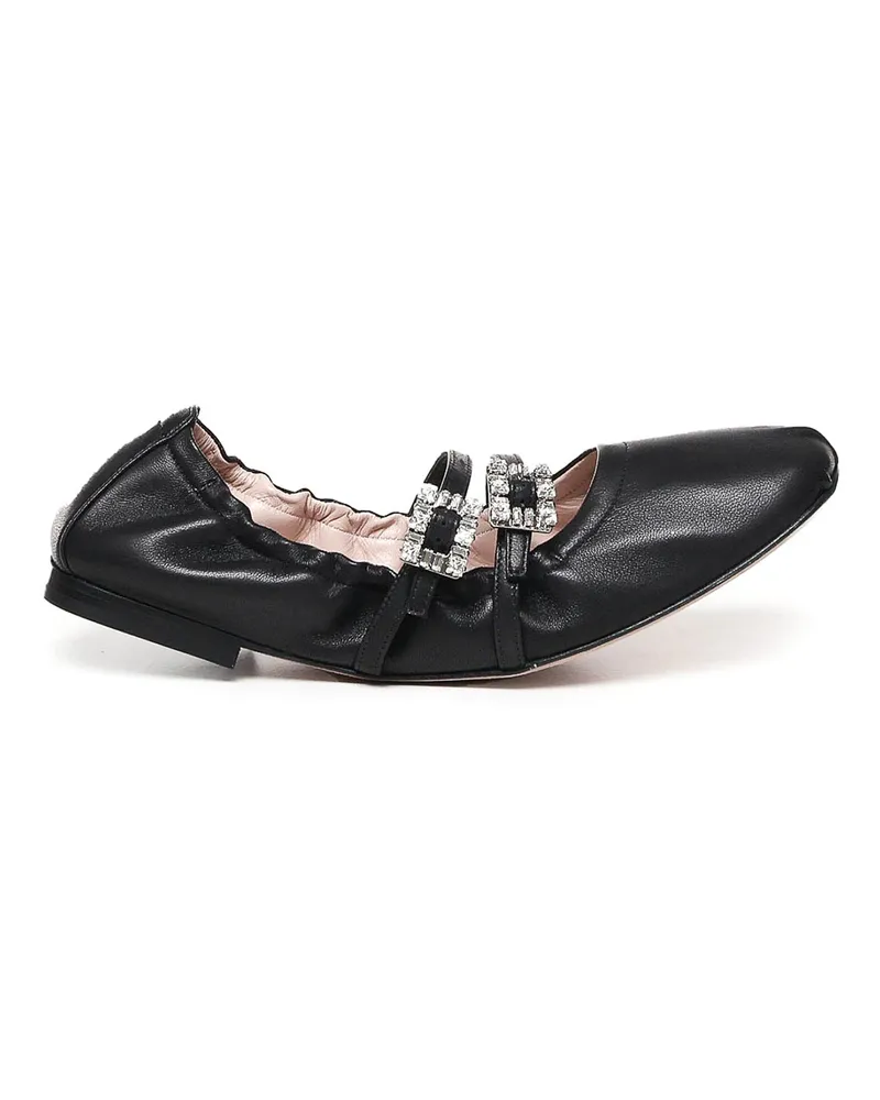 Roger Vivier Ballerinas - Schwarz Schwarz