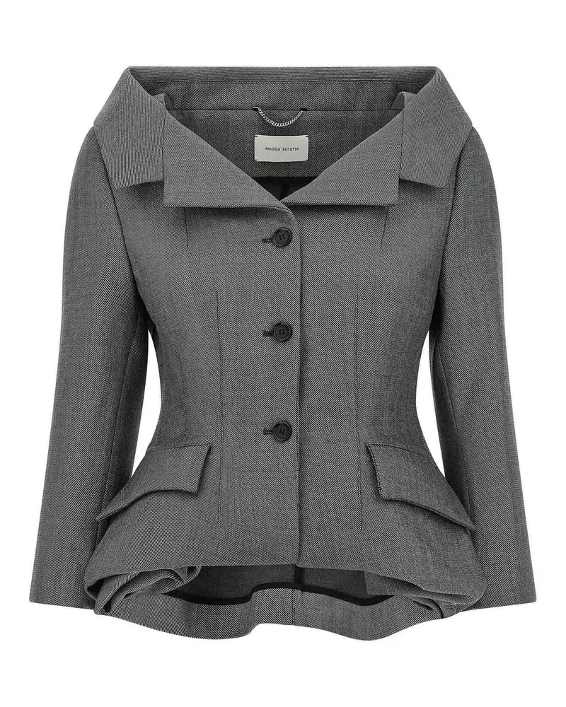 Magda Butrym Blazer - Grau Grau