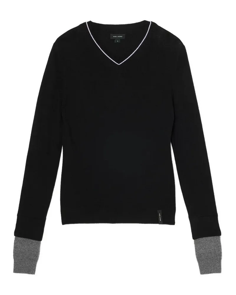 Marc Jacobs Rundhalspullover - Schwarz Schwarz