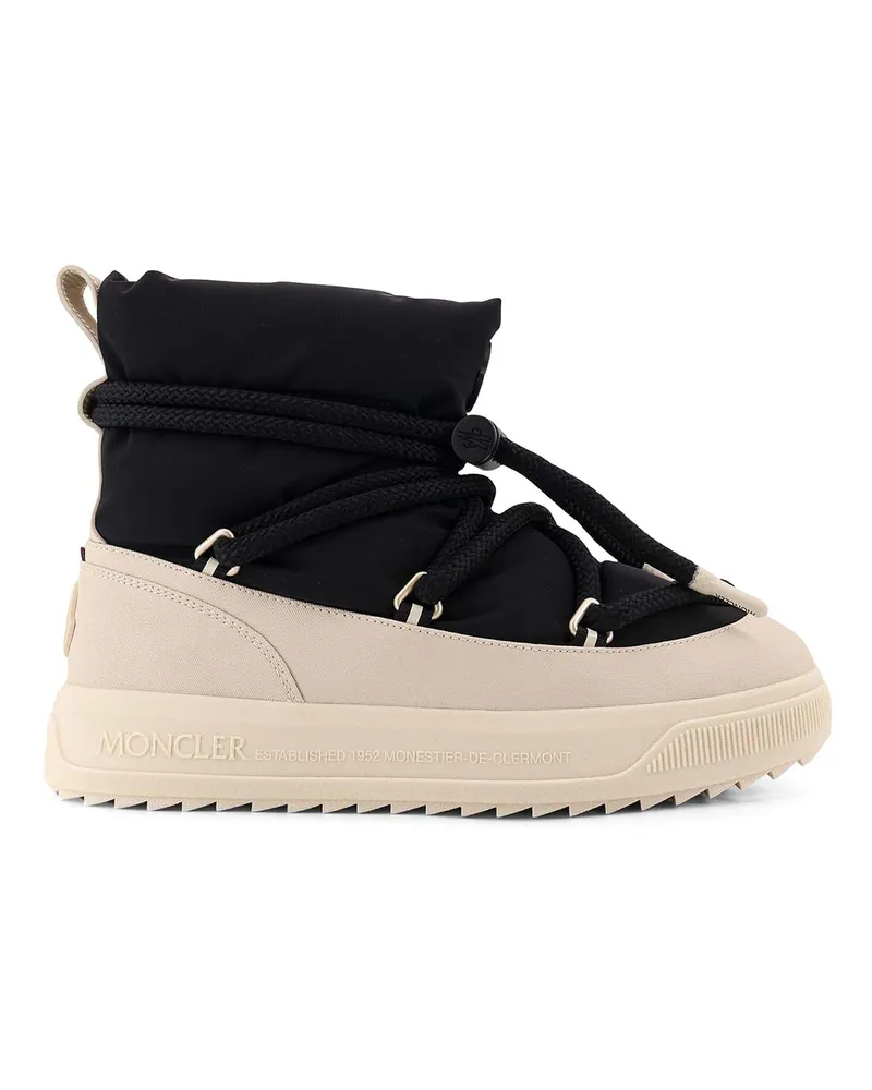 Moncler Stiefeletten - Schwarz Schwarz
