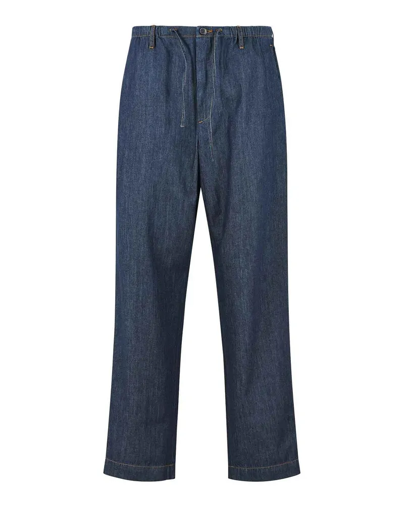 Dries van Noten Casual Hose - Blau Blau