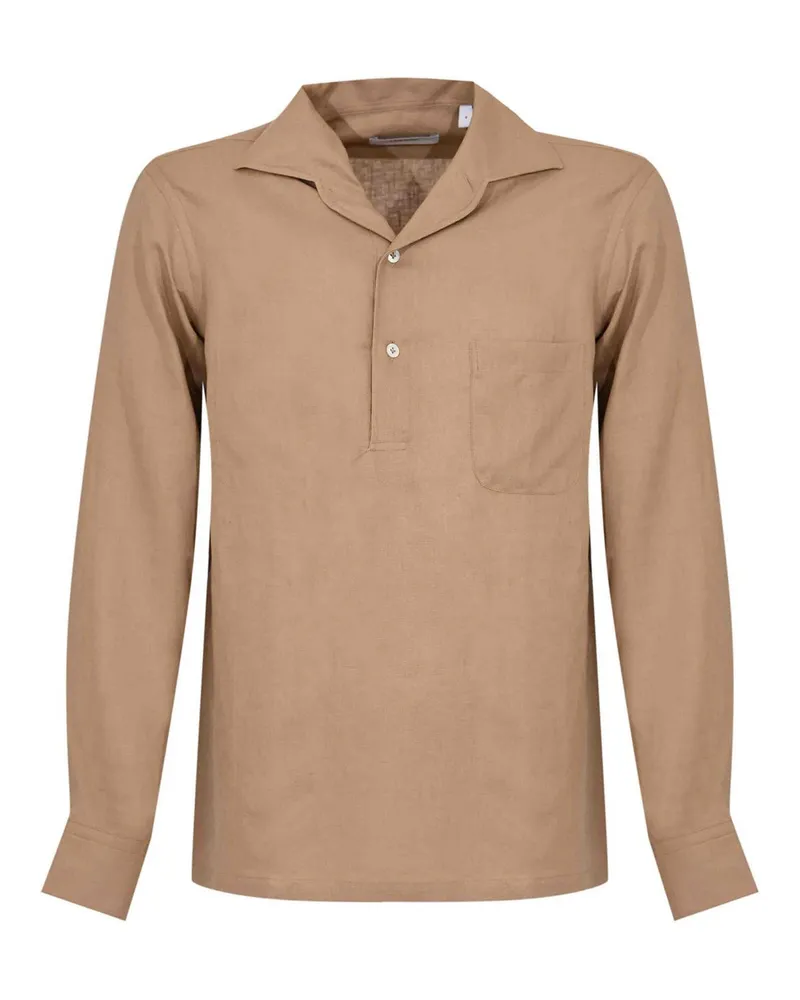 LARDINI Hemd - Braun Braun