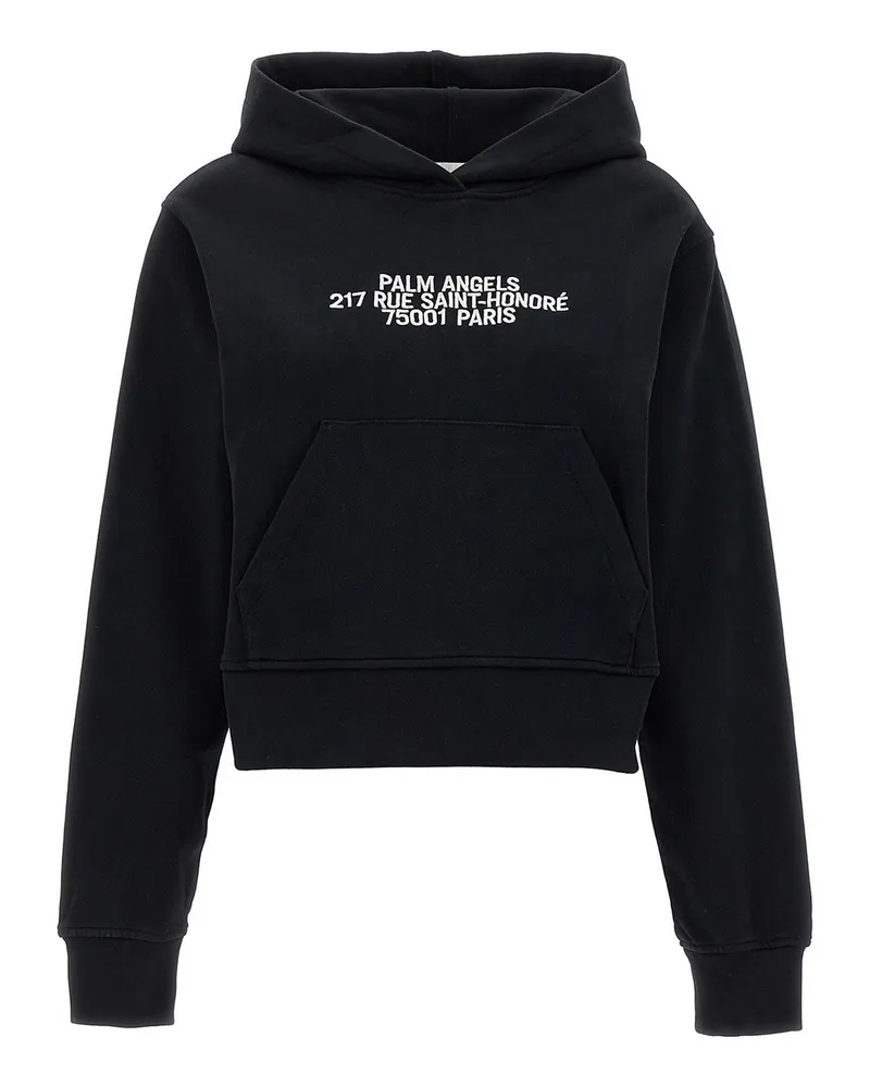 Palm Angels Sweatshirt - Weiß Schwarz