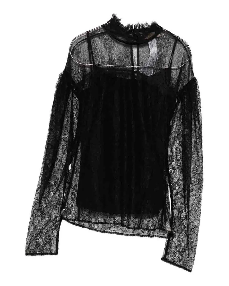 Twin-Set Bluse - Schwarz Schwarz
