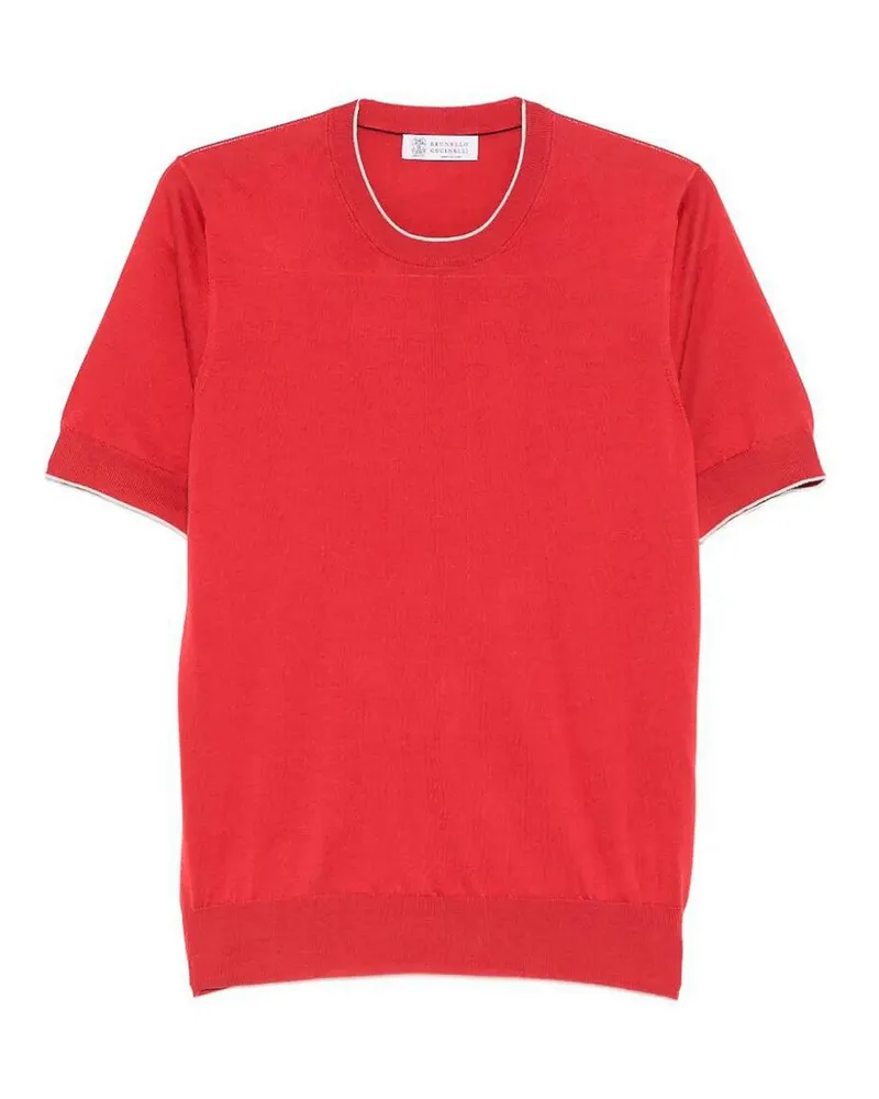 Brunello Cucinelli T-Shirt - Rot Rot
