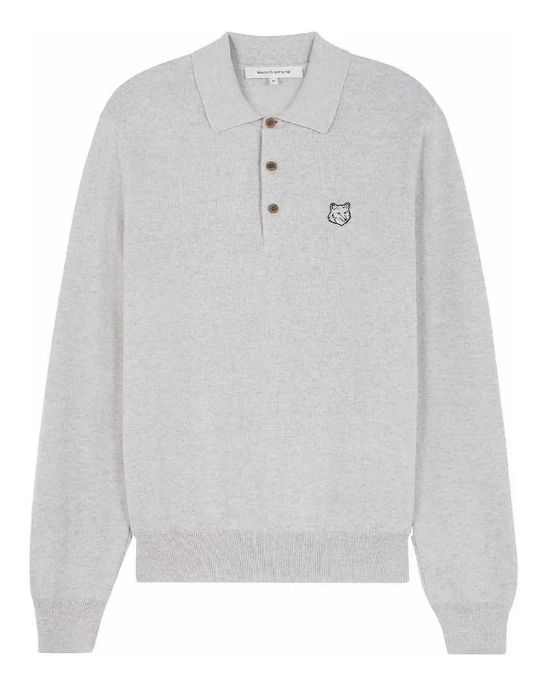 Kitsuné Poloshirt - Grau Grau