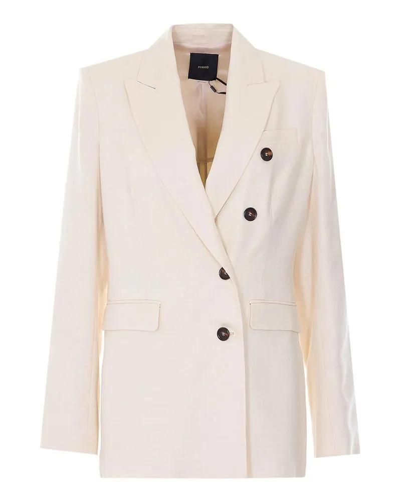 Pinko Casualjacke - Weiß Weiß