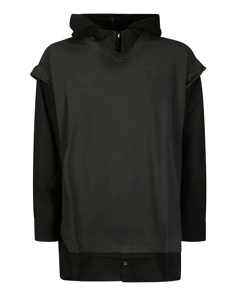 Maison Margiela Kapuzenpulli - Schwarz Schwarz