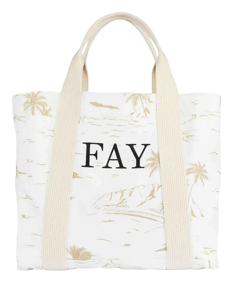 Fay Shopper - Weiß Weiß