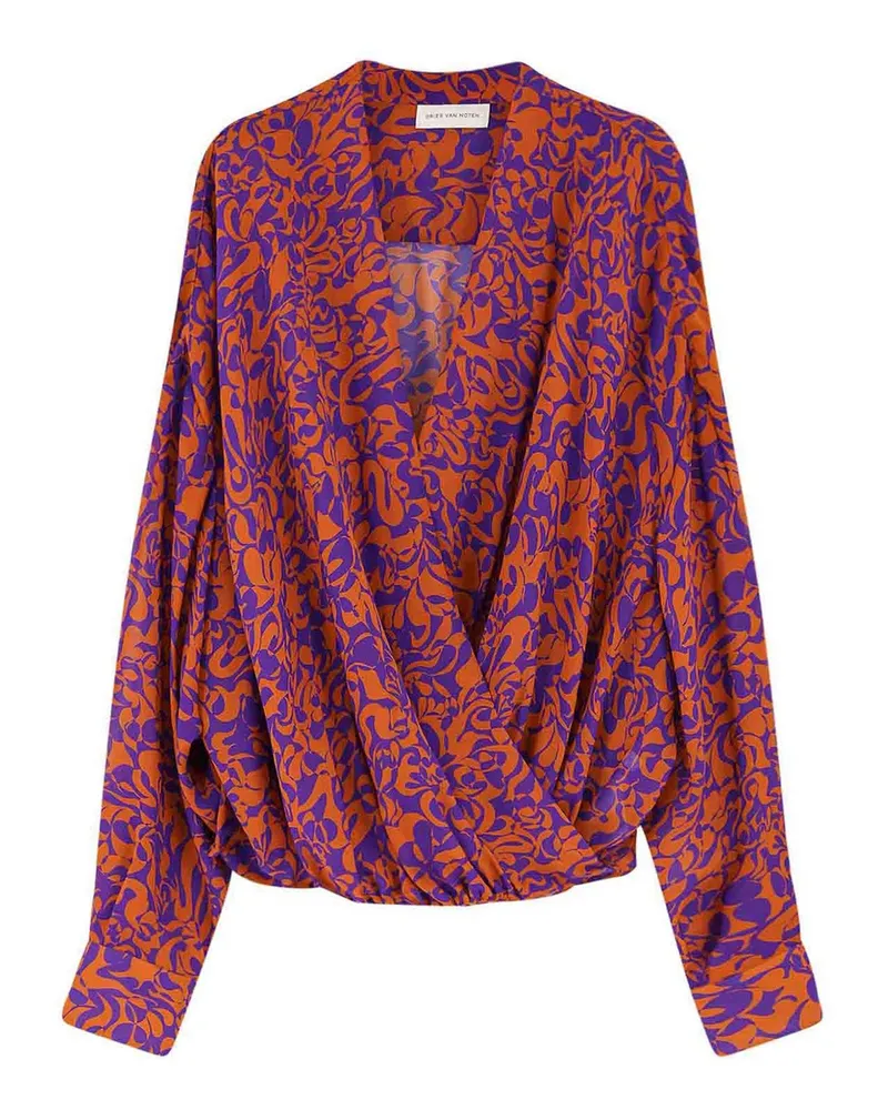 Dries van Noten Hemd - Orange Orange