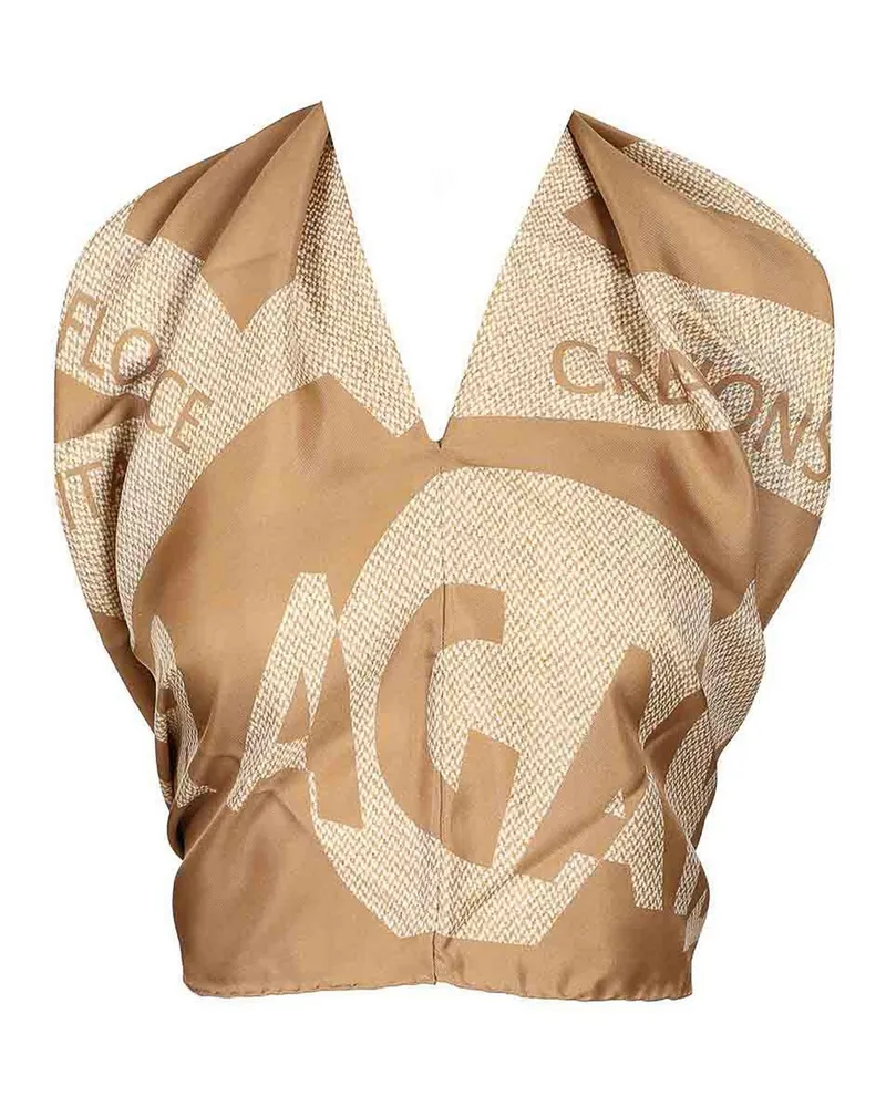 Ferragamo Top - Beige Beige