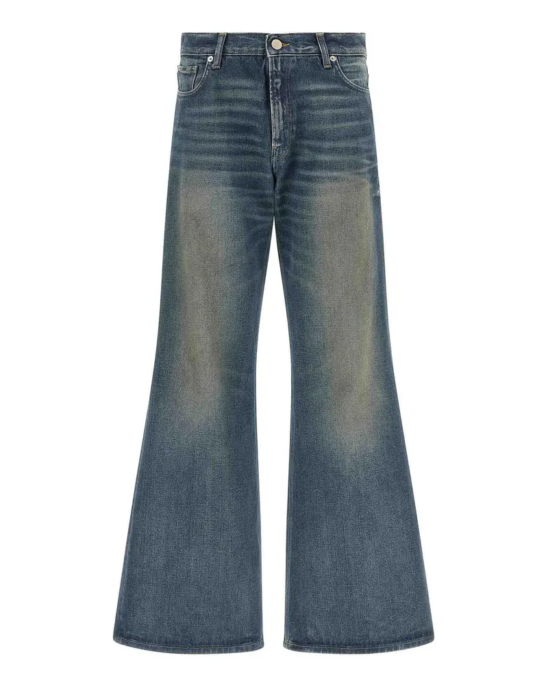 Haikure Schlagjeans - Blau Blau