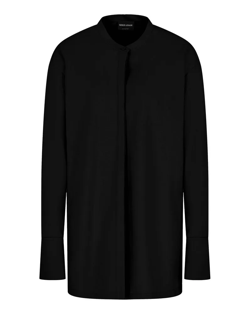 Giorgio Armani Hemd - Schwarz Schwarz