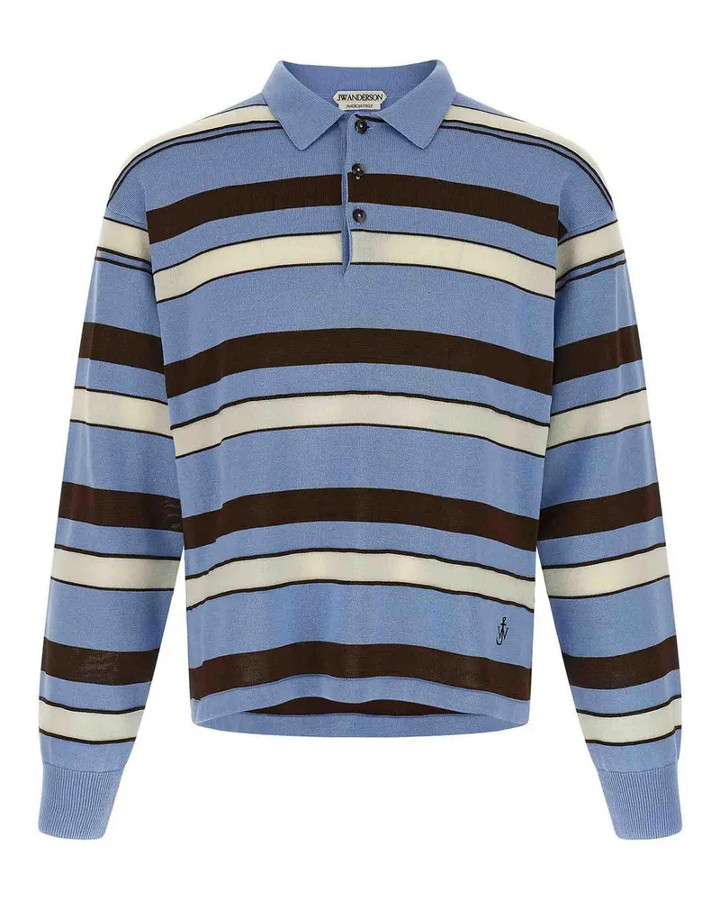 J.W.Anderson J. W. Anderson Poloshirt - Hellblau Hellblau
