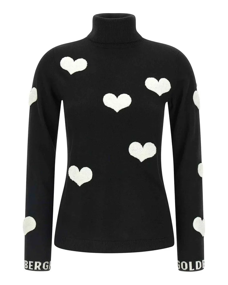 GOLDBERGH Rundhalspullover - Weiß Weiß