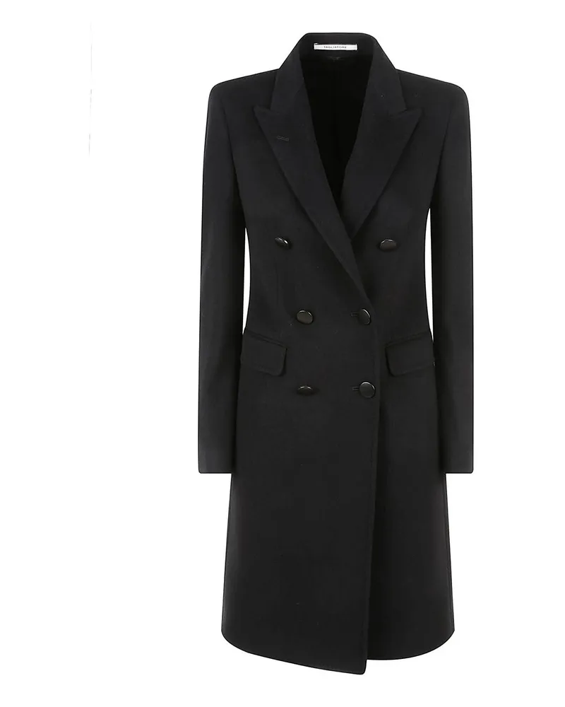 Tagliatore Kurzer Mantel - Schwarz Schwarz