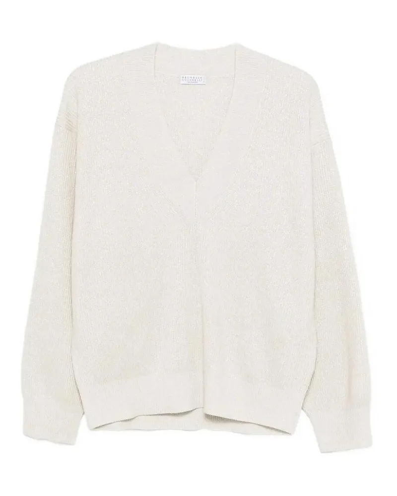 Brunello Cucinelli Rundhalspullover - Beige Beige
