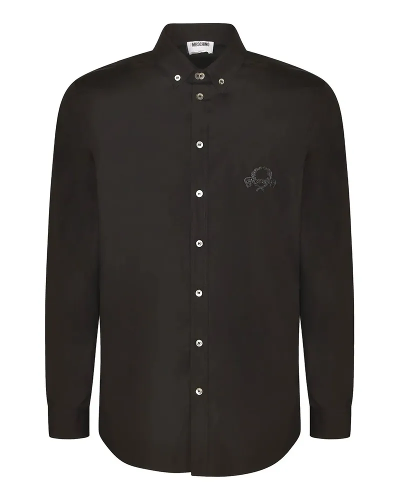 Moschino Hemd - Schwarz Schwarz
