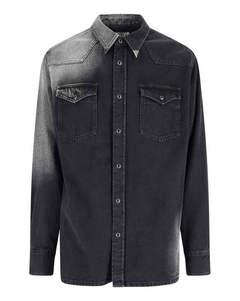 Maison Margiela Hemd - Schwarz Schwarz