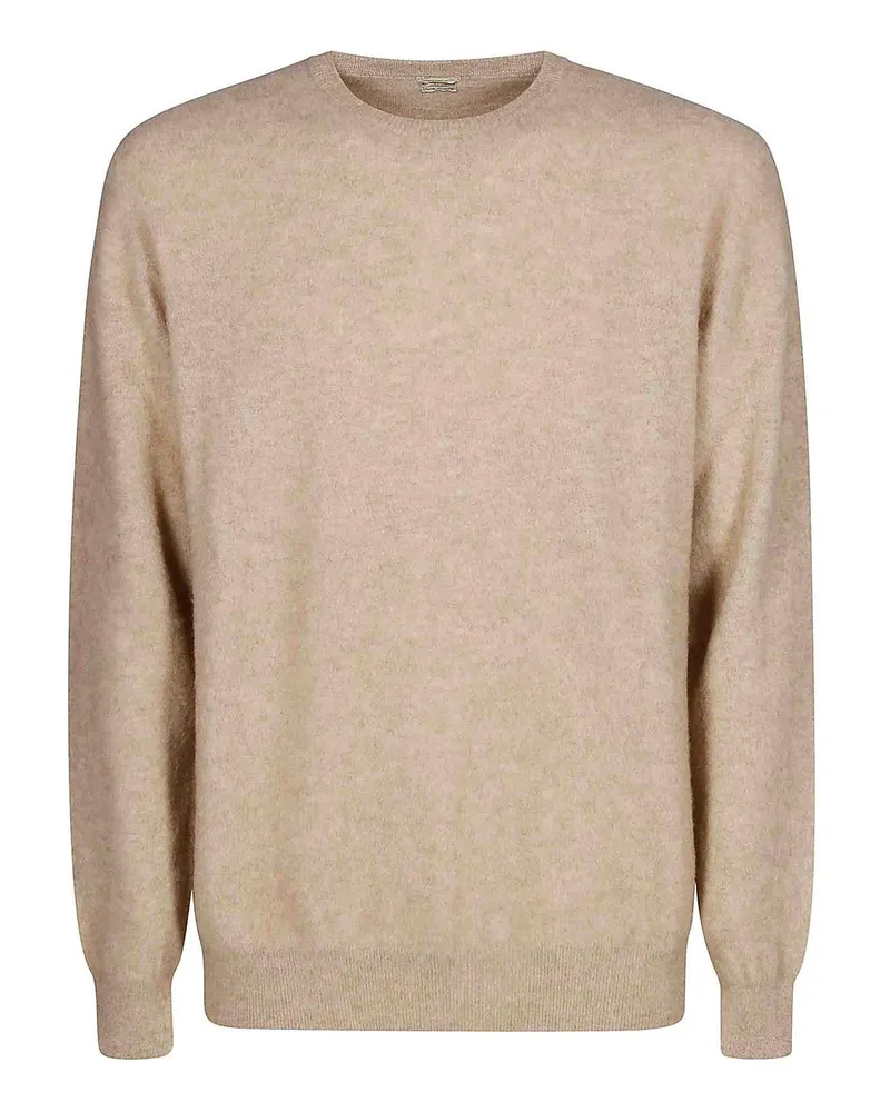 Massimo Alba U-Boot-Pullover - Beige Beige