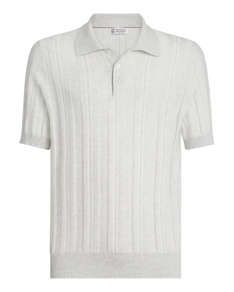 Brunello Cucinelli Poloshirt - Grau Grau