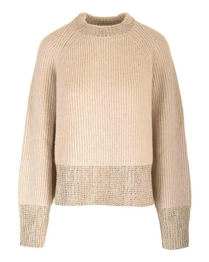 Golden Goose Rundhalspullover - Beige Beige
