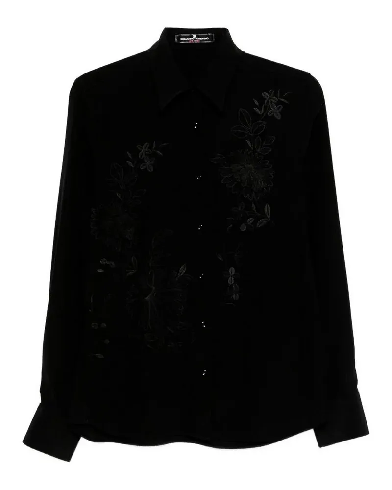 Ermanno Scervino Hemd - Schwarz Schwarz