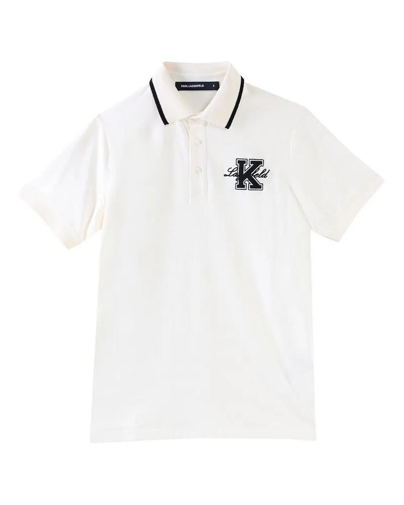 Karl Lagerfeld Poloshirt - Creme Creme