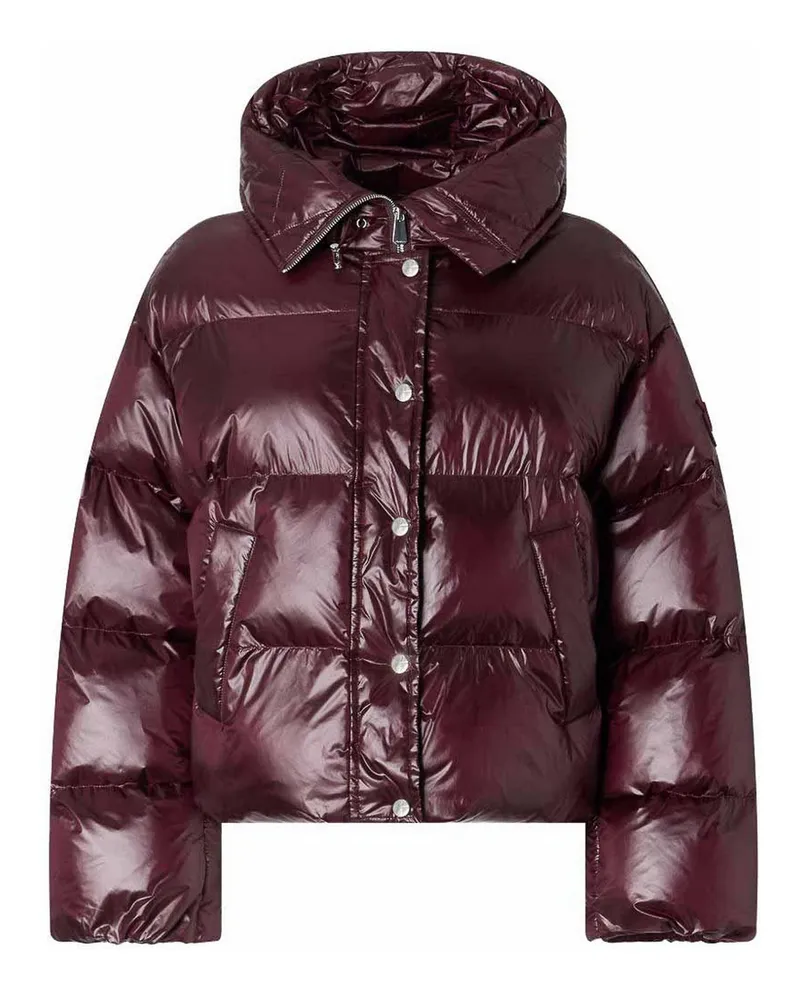 Pinko Daunenjacke - Bordeaux Dunkelrot
