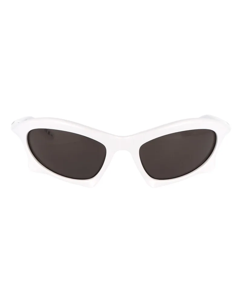 Balenciaga Sonnenbrille - Weiß Weiß