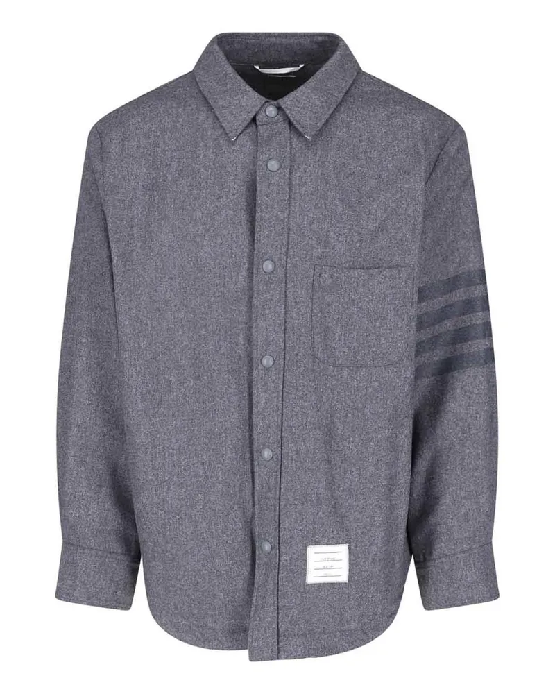 Thom Browne Hemd - Grau Grau