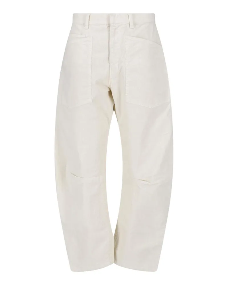 Nili Lotan Casual Hose - Creme Creme