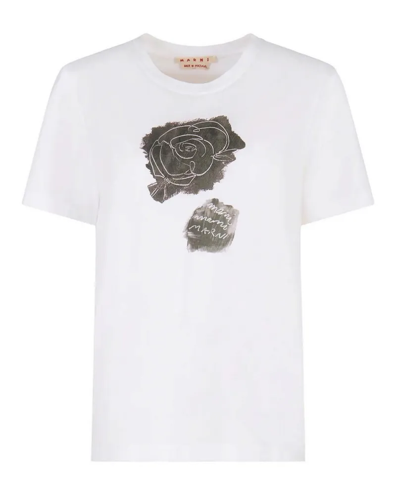 Marni T-Shirt - Weiß Weiß