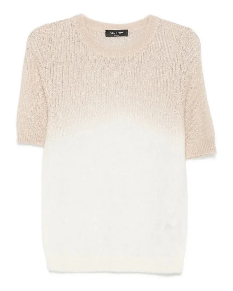 Fabiana Filippi Rundhalspullover - Beige Beige