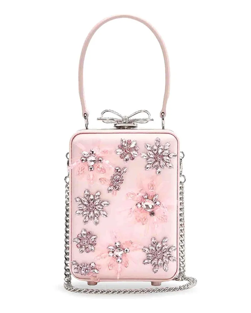 Self-Portrait Schultertasche - Nude Nude