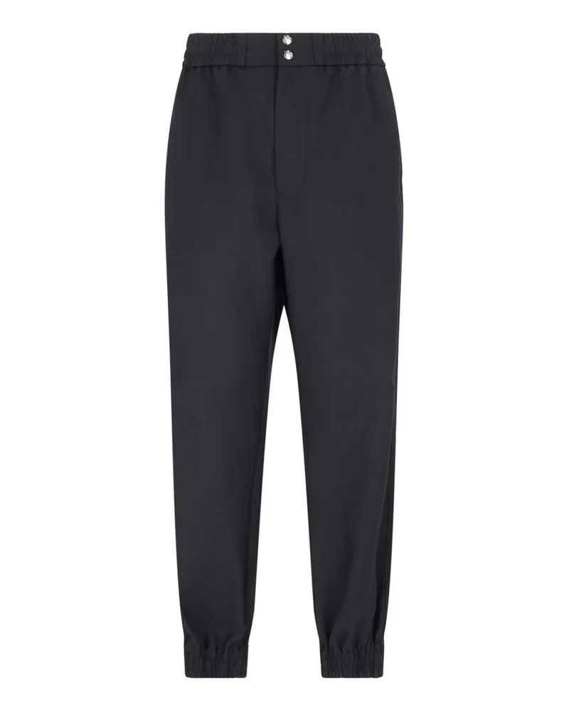 Alexander McQueen Casual Hose - Schwarz Schwarz
