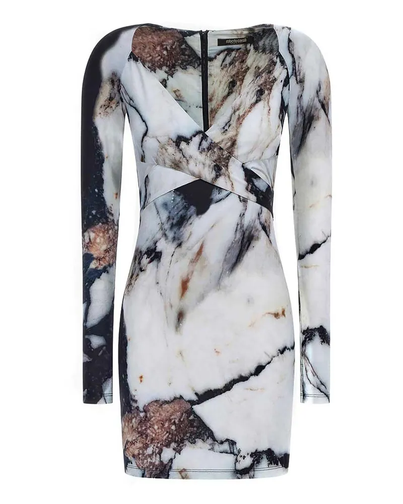 Roberto Cavalli Kurzes Kleid - Bunt Bunt