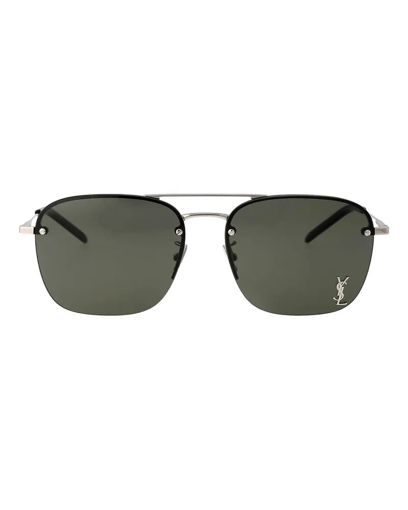 Saint Laurent Sonnenbrille - Silber Silber