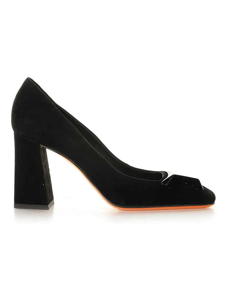 Santoni Pumps - Schwarz Schwarz