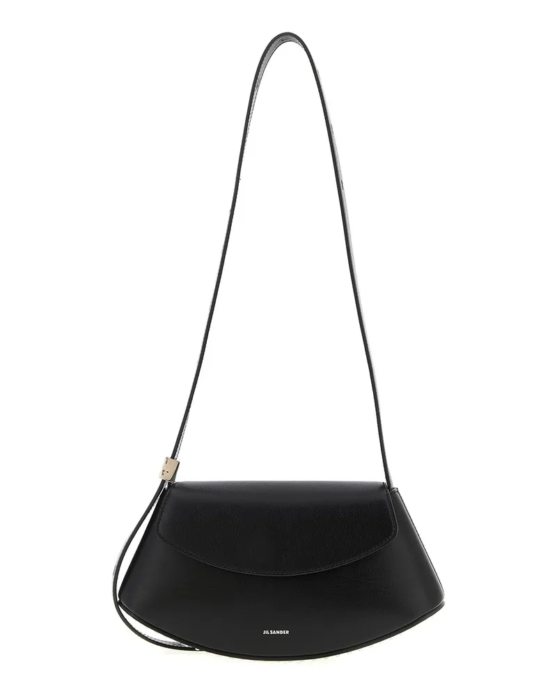 Jil Sander Umhängetasche - Schwarz Schwarz