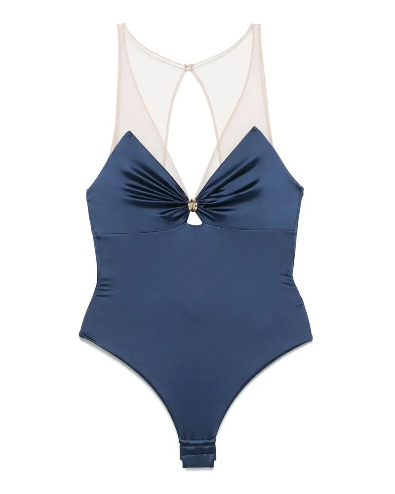 Elisabetta Franchi Top - Blau Blau