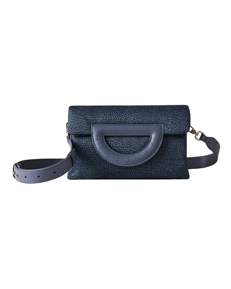 Borbonese Umhängetasche - Jeansblau Jeansblau