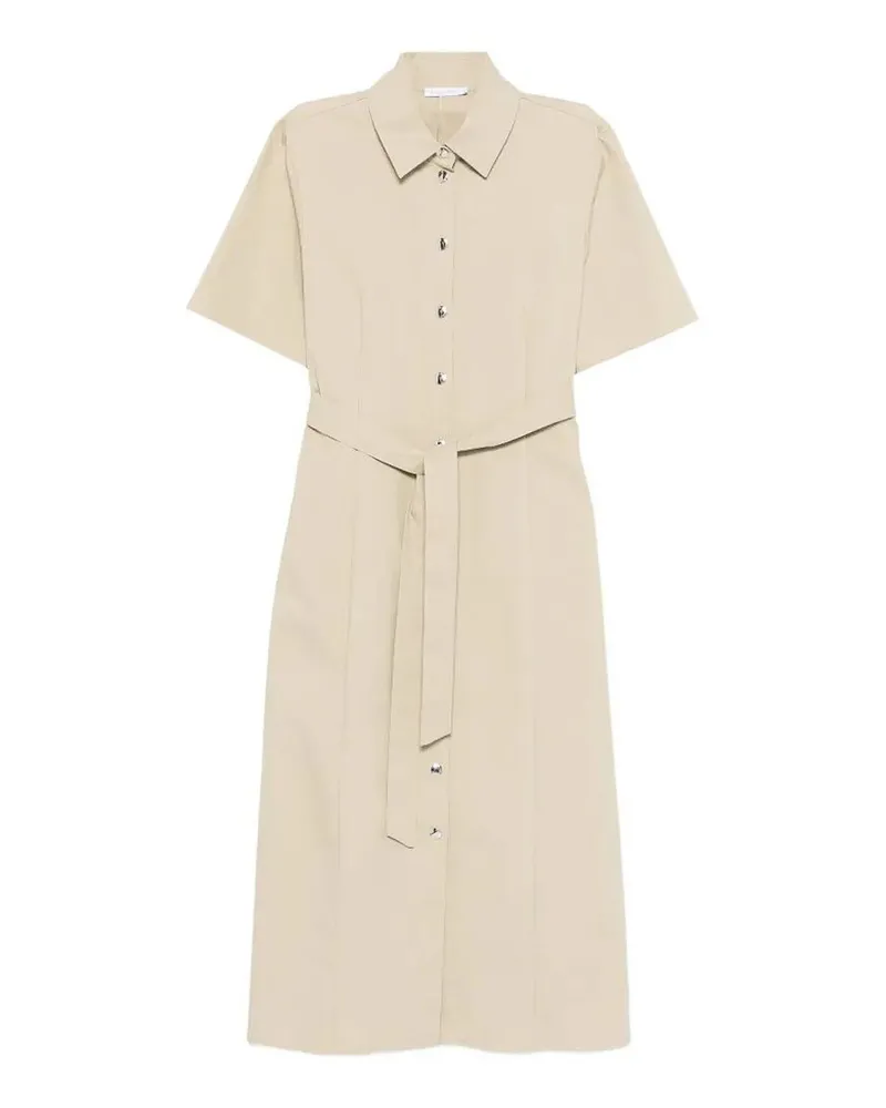Patrizia Pepe Knielanges Kleid - Beige Beige