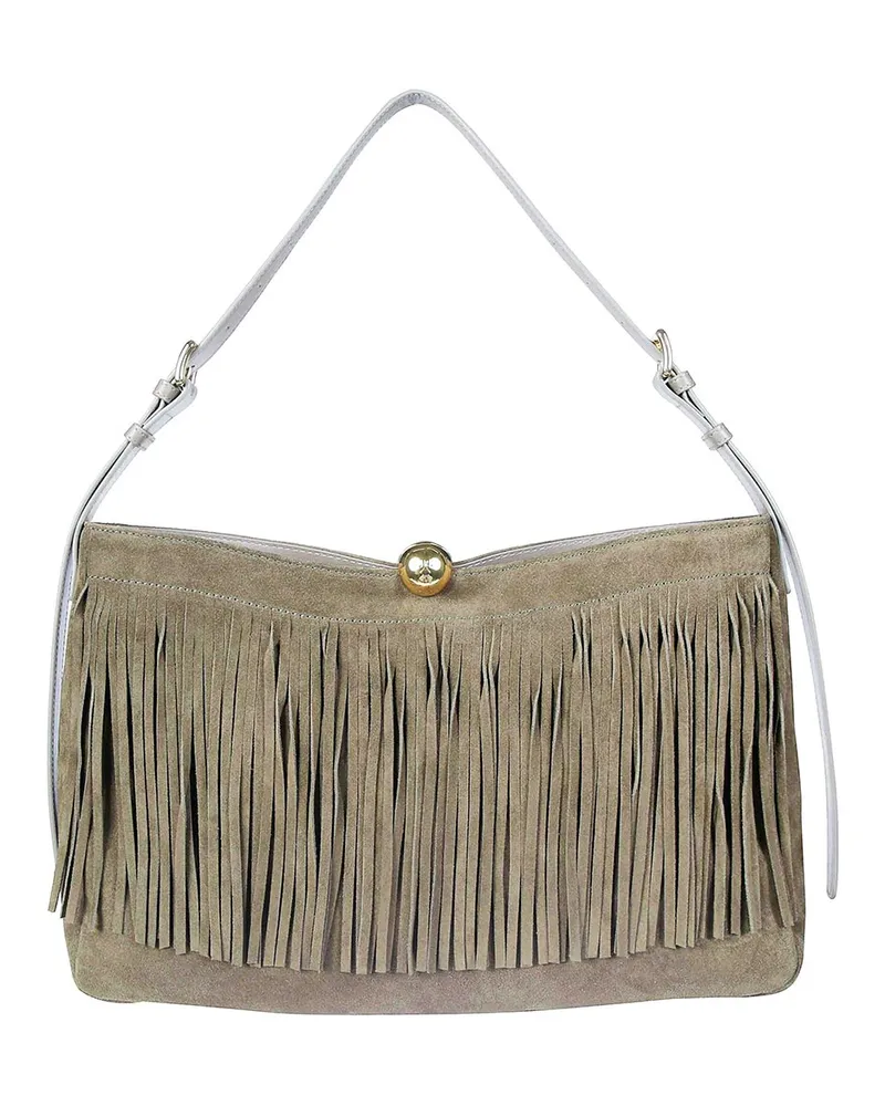 Furla Schultertasche - Grau Grau